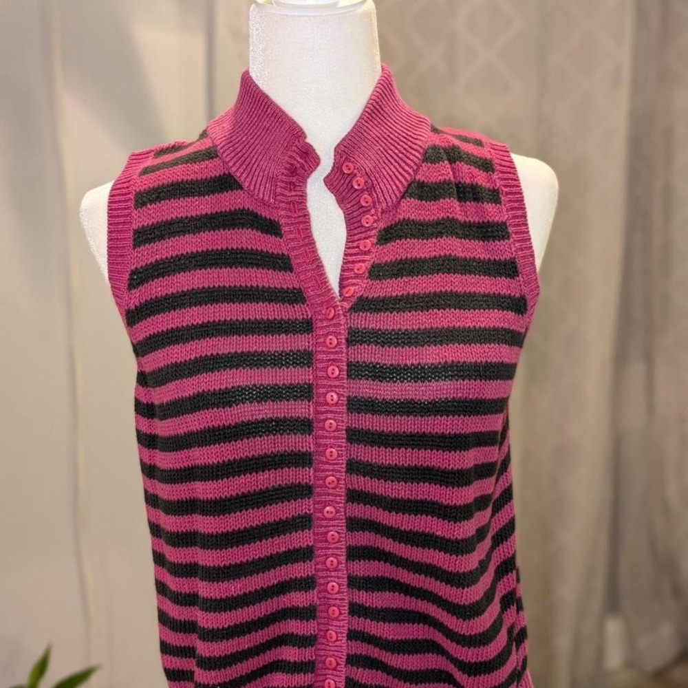 Croquet‎ Club sleevelss VINTAGE sweater